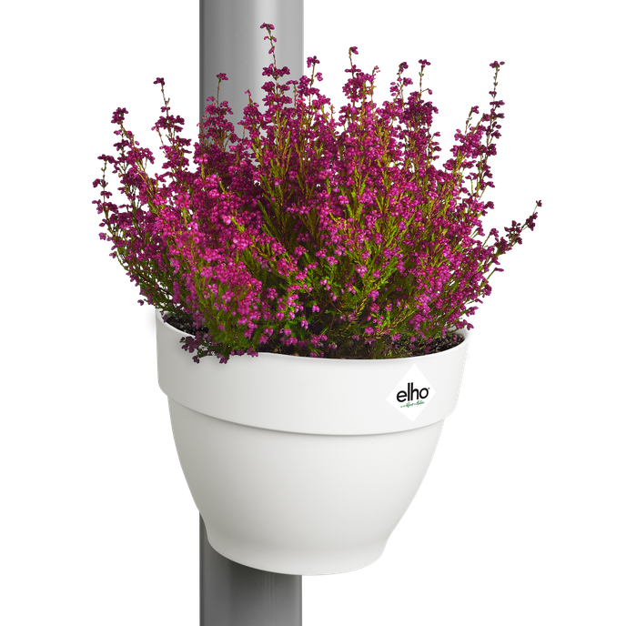 vibia campana pot gouttière 22cm blanc soie